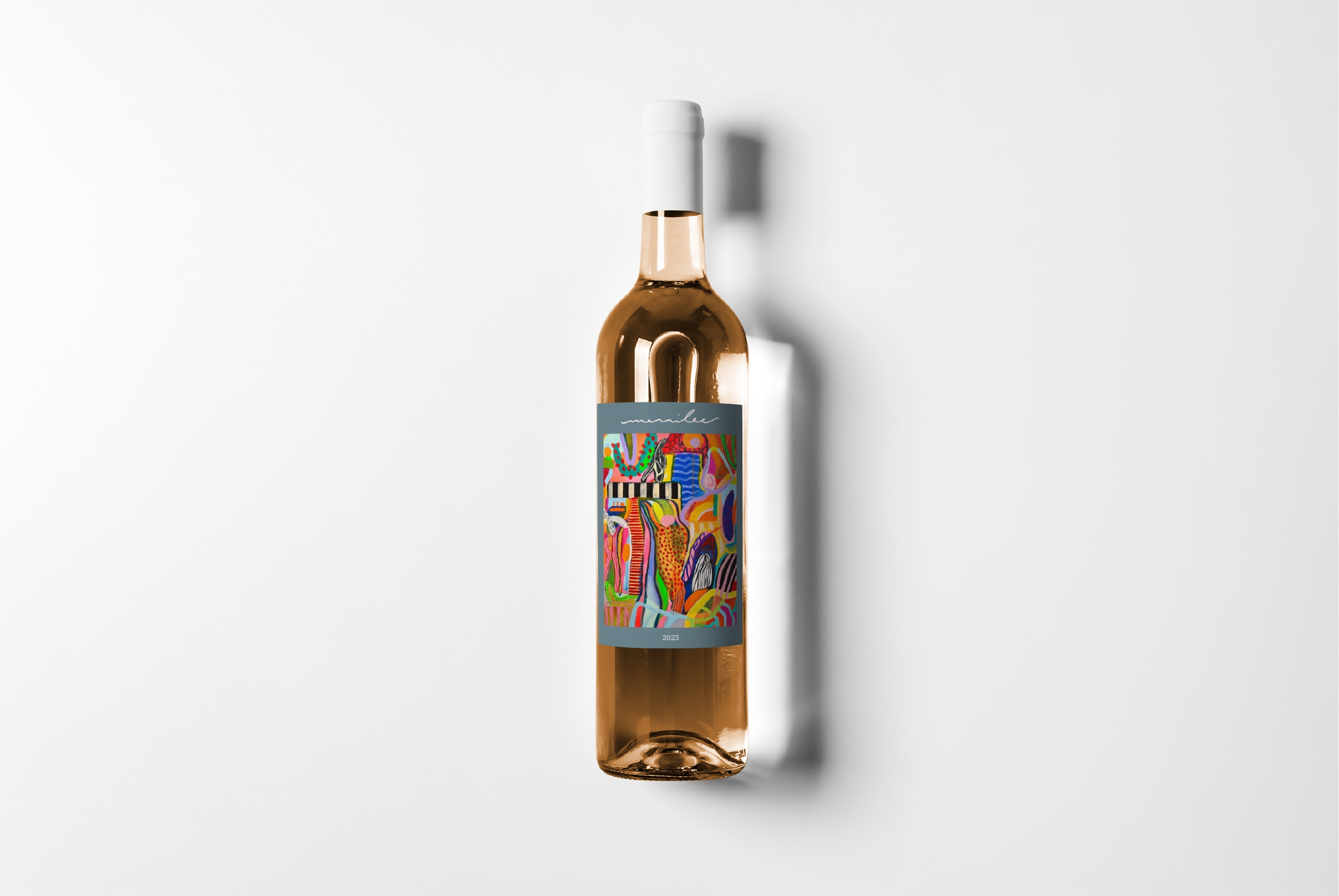 Merrilee 2023 orange wine bottle